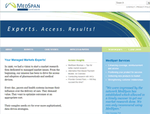 Tablet Screenshot of medspanresearch.com